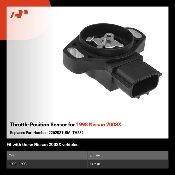 Throttle Position Sensor for 1998 Nissan 200SX