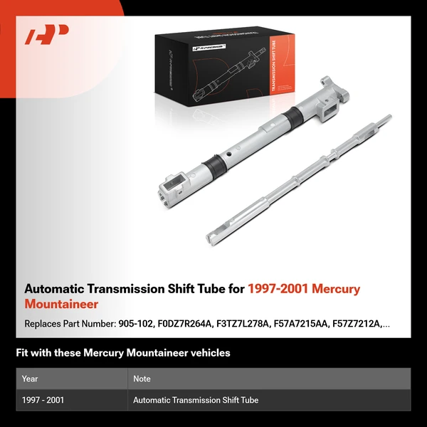 Automatic Transmission Shift Tube for 1997-2001 Mercury Mountaineer