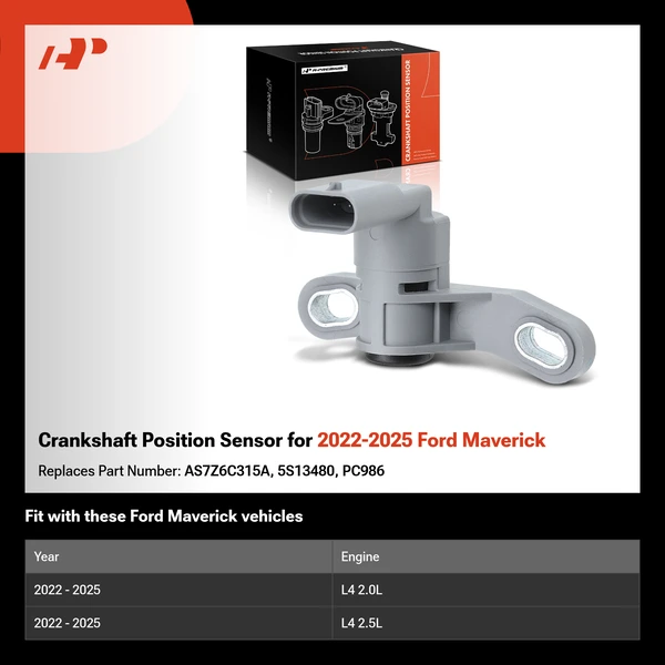 Crankshaft Position Sensor for 2022-2025 Ford Maverick