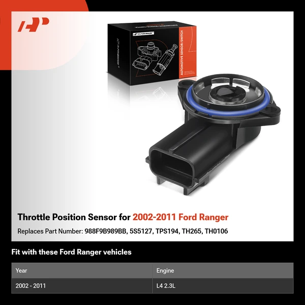 Throttle Position Sensor for 2002-2011 Ford Ranger