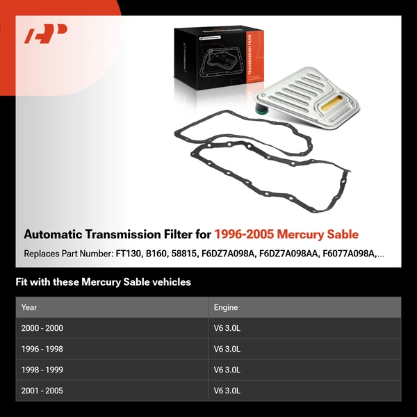 Automatic Transmission Filter for 1996-2005 Mercury Sable
