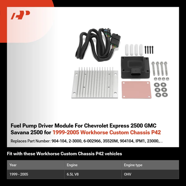 Fuel Pump Driver Module For Chevrolet Express 2500 GMC Savana 2500 for 1999-2005 Workhorse Custom Chassis P42