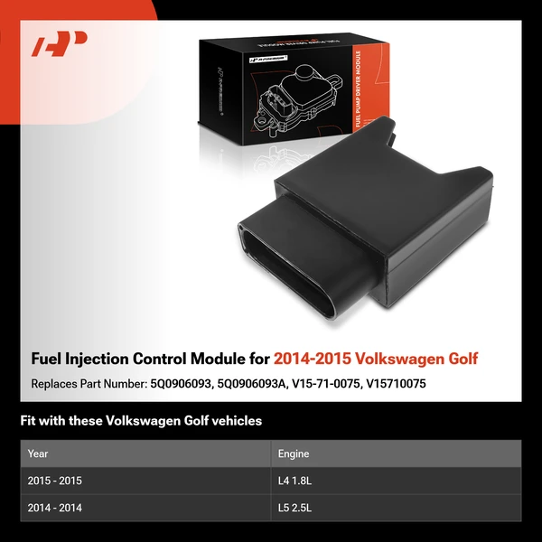 Fuel Injection Control Module for 2014-2015 Volkswagen Golf