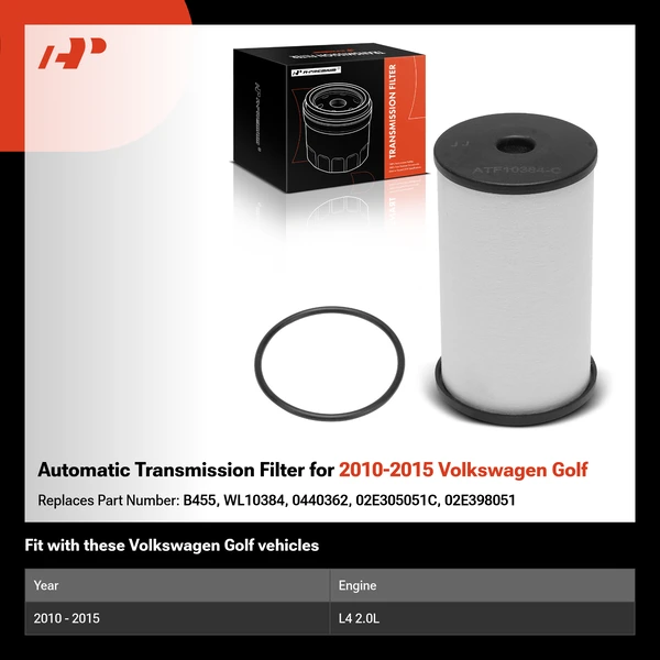 Automatic Transmission Filter for 2010-2015 Volkswagen Golf