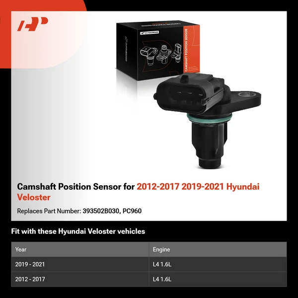 Camshaft Position Sensor for 2012-2017 2019-2021 Hyundai Veloster