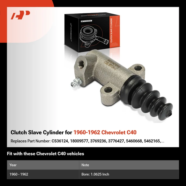 Clutch Slave Cylinder for 1960-1962 Chevrolet C40