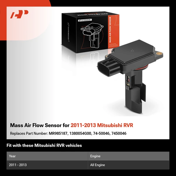 Mass Air Flow Sensor MAF for 2011-2013 Mitsubishi RVR