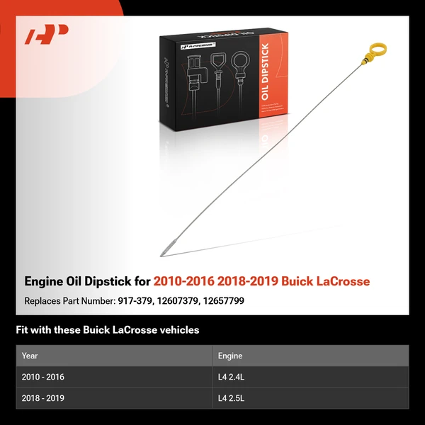 Engine Oil Dipstick for 2010-2016 2018-2019 Buick LaCrosse