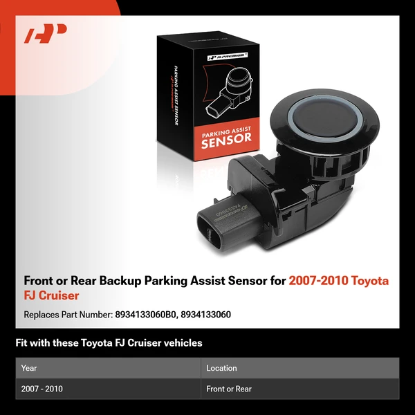 Front or Rear Backup Parking Assist Sensor for 2007-2010 Toyota FJ Cruiser