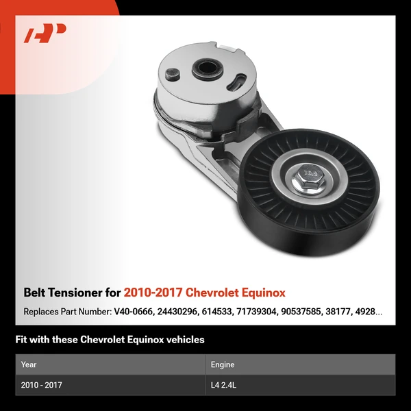 Belt Tensioner for 2010-2017 Chevrolet Equinox