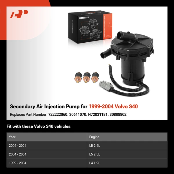 Secondary Air Injection Pump for 1999-2004 Volvo S40