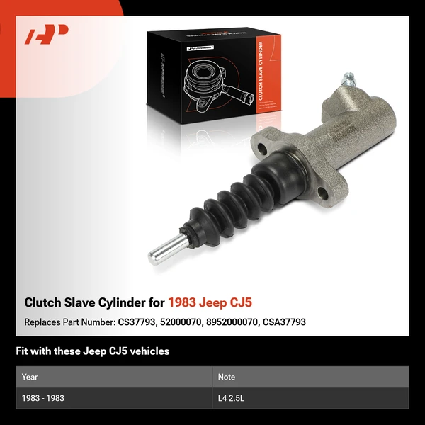 Clutch Slave Cylinder for 1983 Jeep CJ5