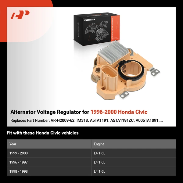 Alternator Voltage Regulator for 1996-2000 Honda Civic