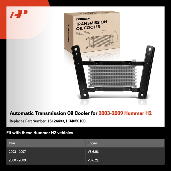 Automatic Transmission Oil Cooler for 2003-2009 Hummer H2