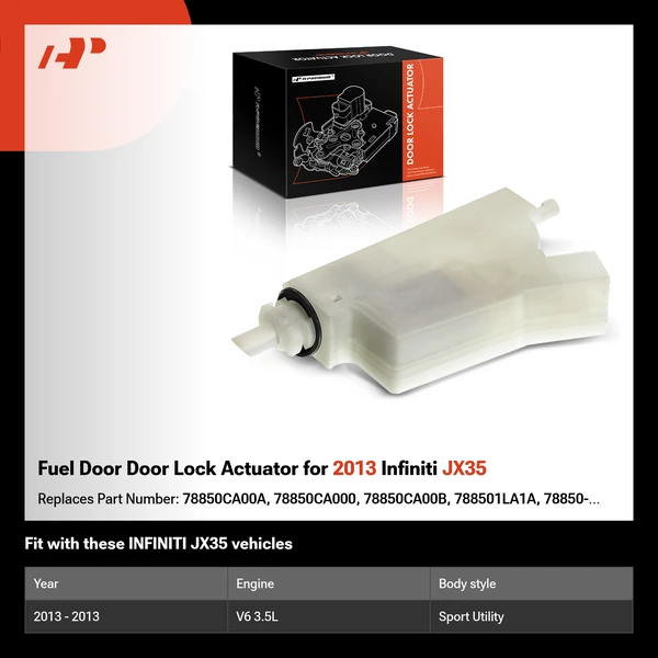 Fuel Door Door Lock Actuator for 2013 Infiniti JX35