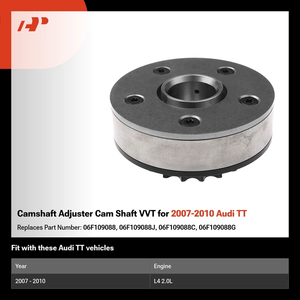 Camshaft Adjuster Cam Shaft VVT for 2007-2010 Audi TT