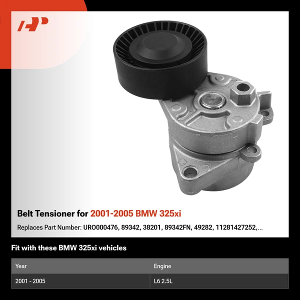 Belt Tensioner for 2001-2005 BMW 325xi
