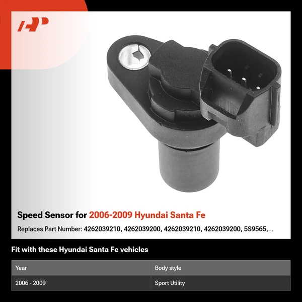 Speed Sensor for 2006-2009 Hyundai Santa Fe