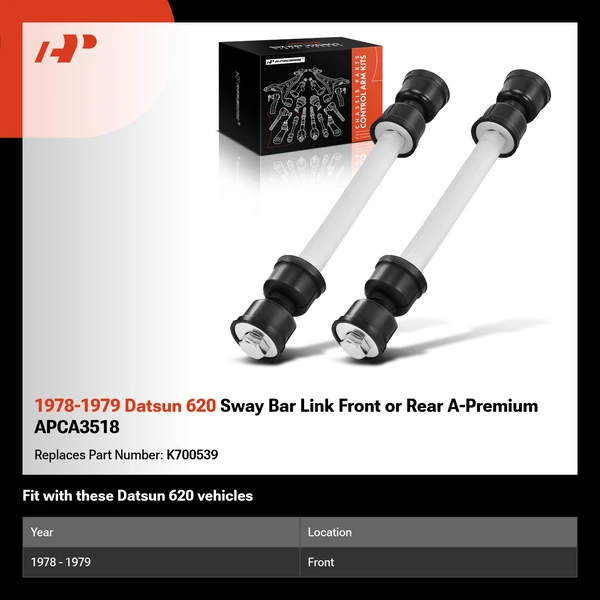 1978-1979 Datsun 620 Sway Bar Link Front or Rear A-Premium APCA3518