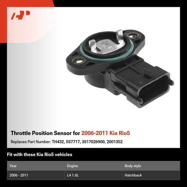 Throttle Position Sensor for 2006-2011 Kia Rio5