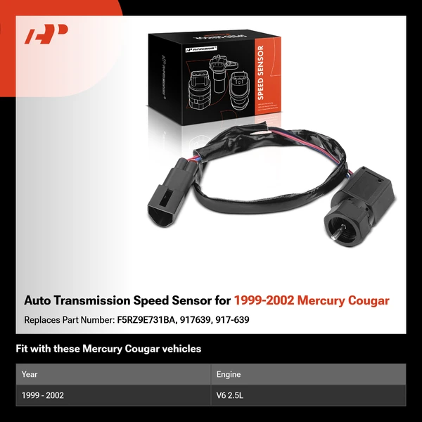 Auto Transmission Speed Sensor for 1999-2002 Mercury Cougar