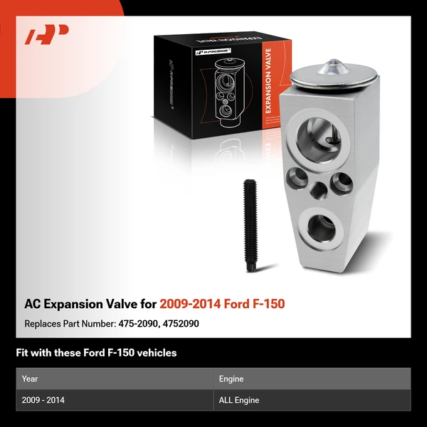 AC Expansion Valve for 2009-2014 Ford F-150
