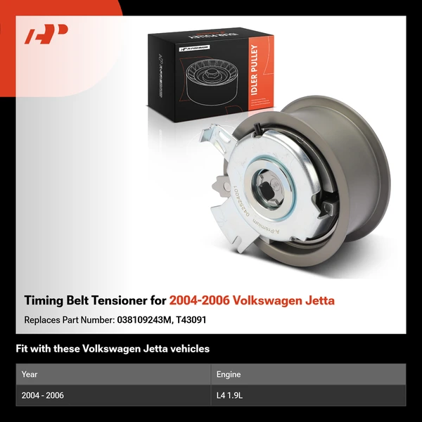 Timing Belt Tensioner for 2004-2006 Volkswagen Jetta