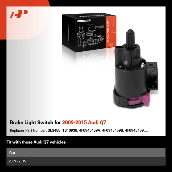 Brake Light Switch for 2009-2015 Audi Q7