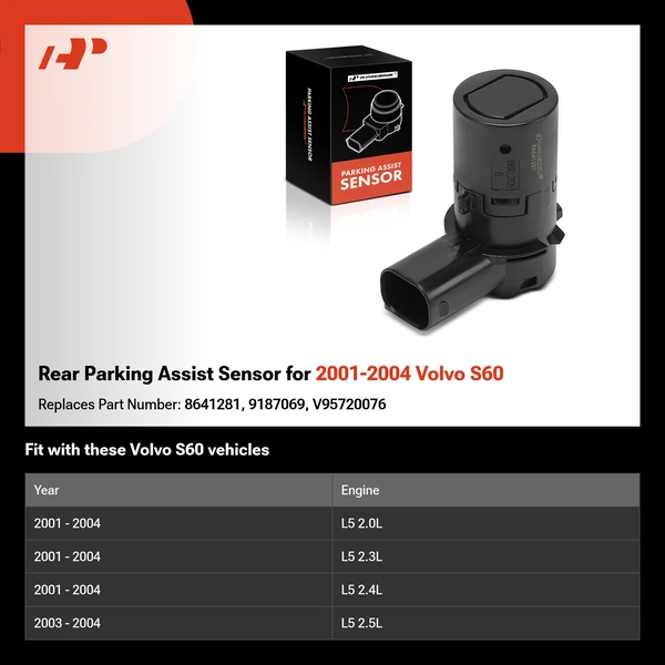 Rear Parking Assist Sensor for 2001-2004 Volvo S60