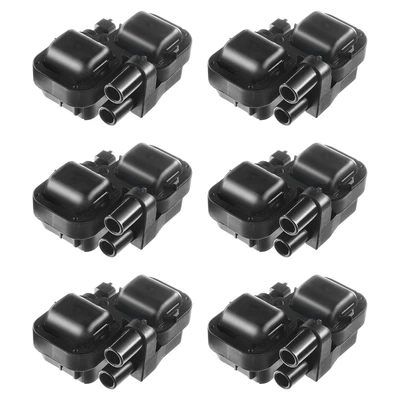 6 Pcs Ignition Coils with 3 Pins