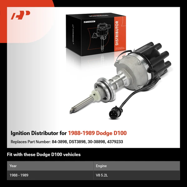 Ignition Distributor for 1988-1989 Dodge D100