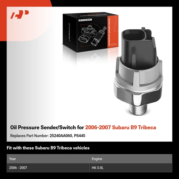 Oil Pressure Sender/Switch for 2006-2007 Subaru B9 Tribeca