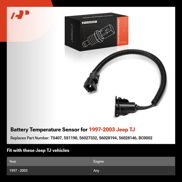 Battery Temperature Sensor for 1997-2003 Jeep TJ