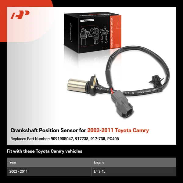 Crankshaft Position Sensor for 2002-2011 Toyota Camry