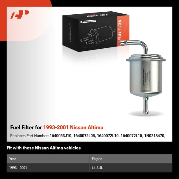 Fuel Filter for 1993-2001 Nissan Altima