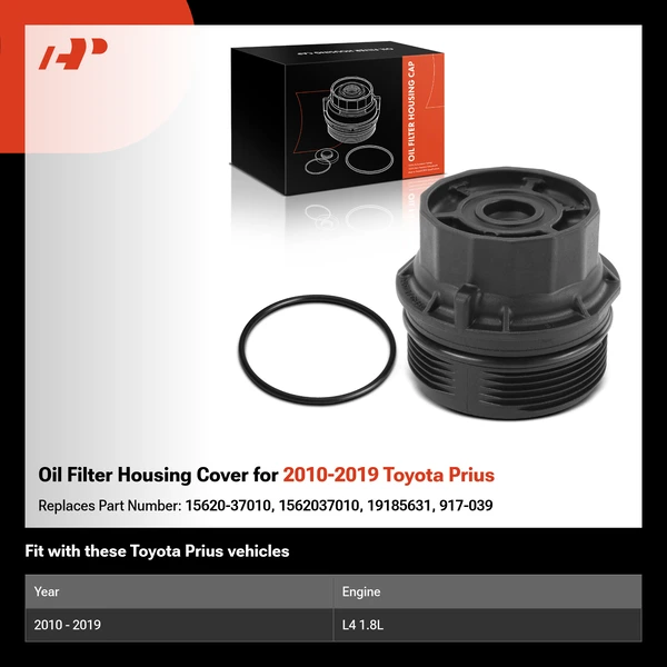 Oil Filter Housing Cover for 2010-2019 Toyota Prius