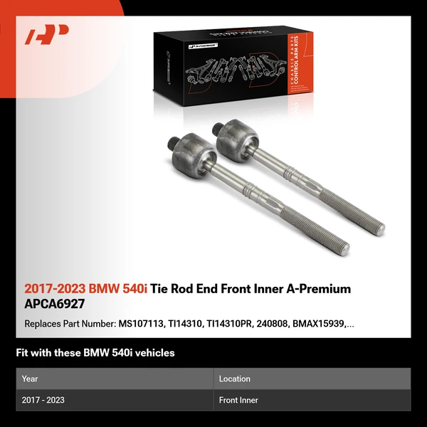 2017-2023 BMW 540i Tie Rod End Front Inner A-Premium APCA6927