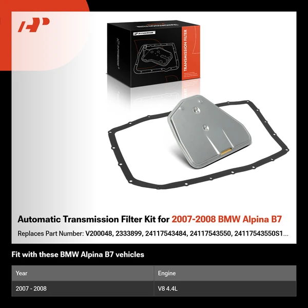 Automatic Transmission Filter Kit for 2007-2008 BMW Alpina B7