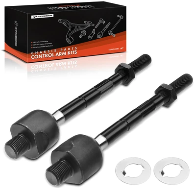 2 Pcs Front Inner Steering Tie Rod End