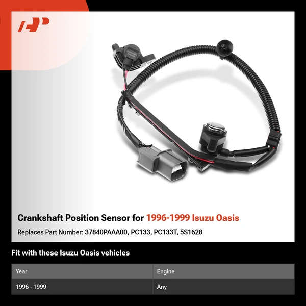 Crankshaft Position Sensor for 1996-1999 Isuzu Oasis