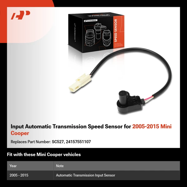 Input Automatic Transmission Speed Sensor for 2005-2015 Mini Cooper