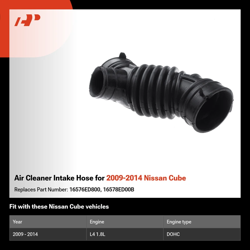 Air Cleaner Intake Hose for 2009-2014 Nissan Cube