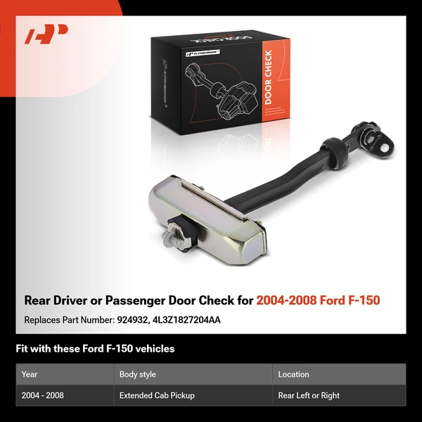 Rear Driver or Passenger Door Check for 2004-2008 Ford F-150