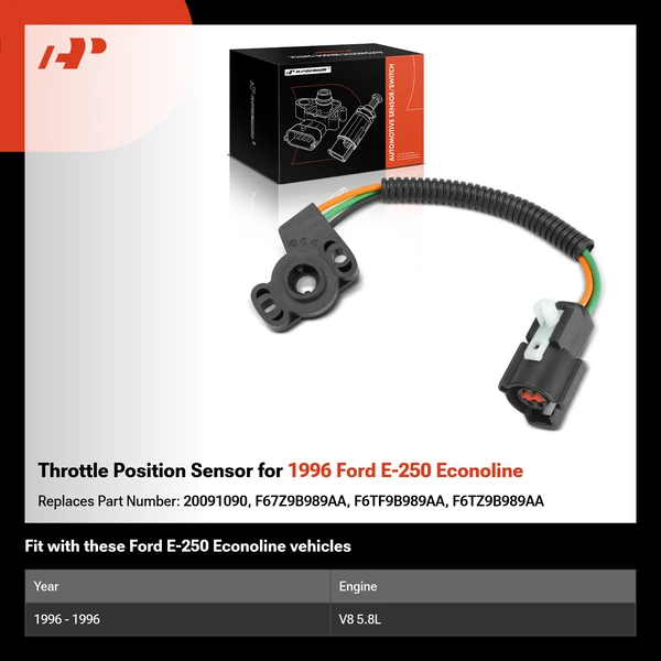 Throttle Position Sensor for 1996 Ford E-250 Econoline