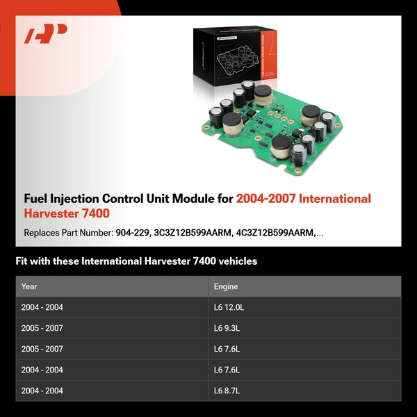 Fuel Injection Control Unit Module for 2004-2007 International Harvester 7400