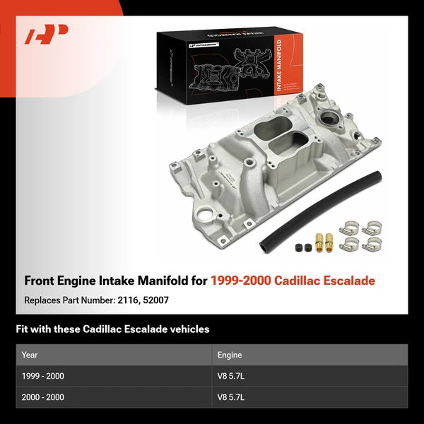 Front Engine Intake Manifold for 1999-2000 Cadillac Escalade