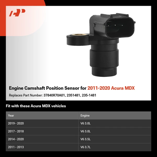 Engine Camshaft Position Sensor for 2011-2020 Acura MDX
