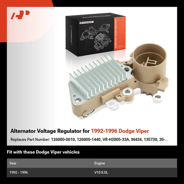 Alternator Voltage Regulator for 1992-1996 Dodge Viper