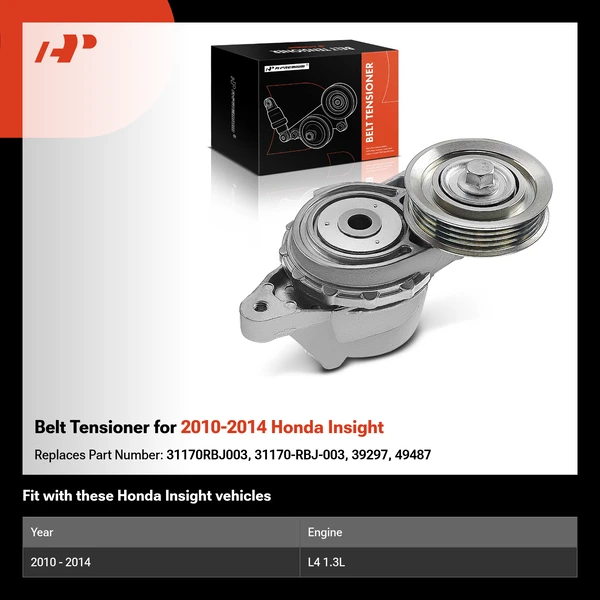 Belt Tensioner for 2010-2014 Honda Insight
