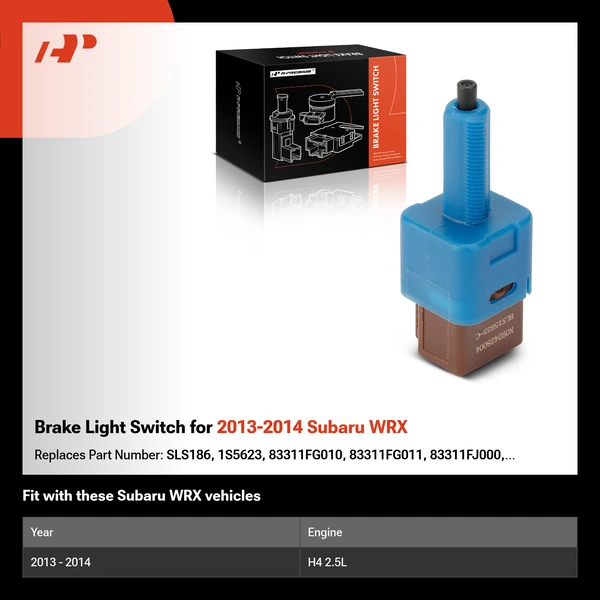 Brake Light Switch for 2013-2014 Subaru WRX